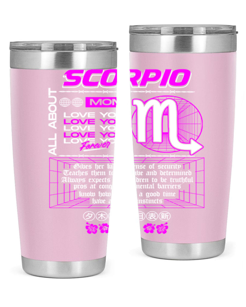scorpio 457#- zodiac- Tumbler