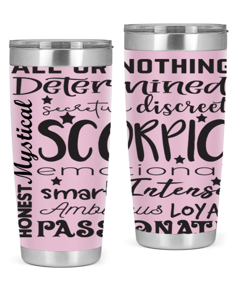 scorpio 572#- zodiac- Tumbler