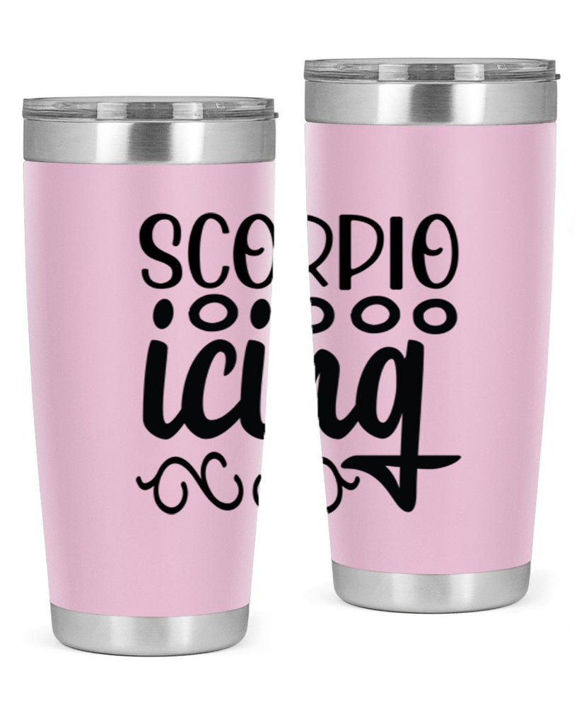 scorpio icing 441#- zodiac- Tumbler