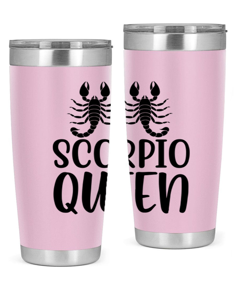 scorpio queen 446#- zodiac- Tumbler