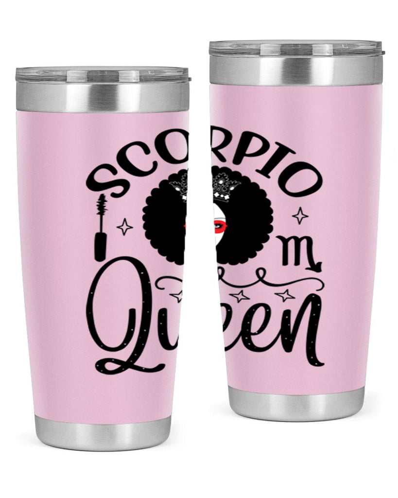 scorpio queen 448#- zodiac- Tumbler