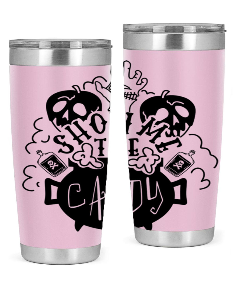show me the candy 25#- halloween- Tumbler