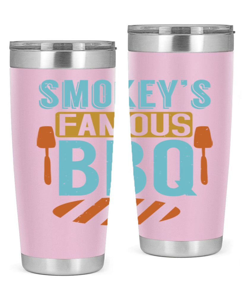 smokeys famous bbq 11#- bbq- Tumbler