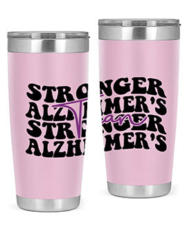 stronger than alzheimers 214#- alzheimers- Tumbler