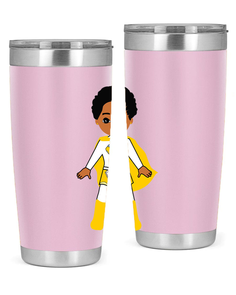 super kid 10#- black men - boys- tumbler