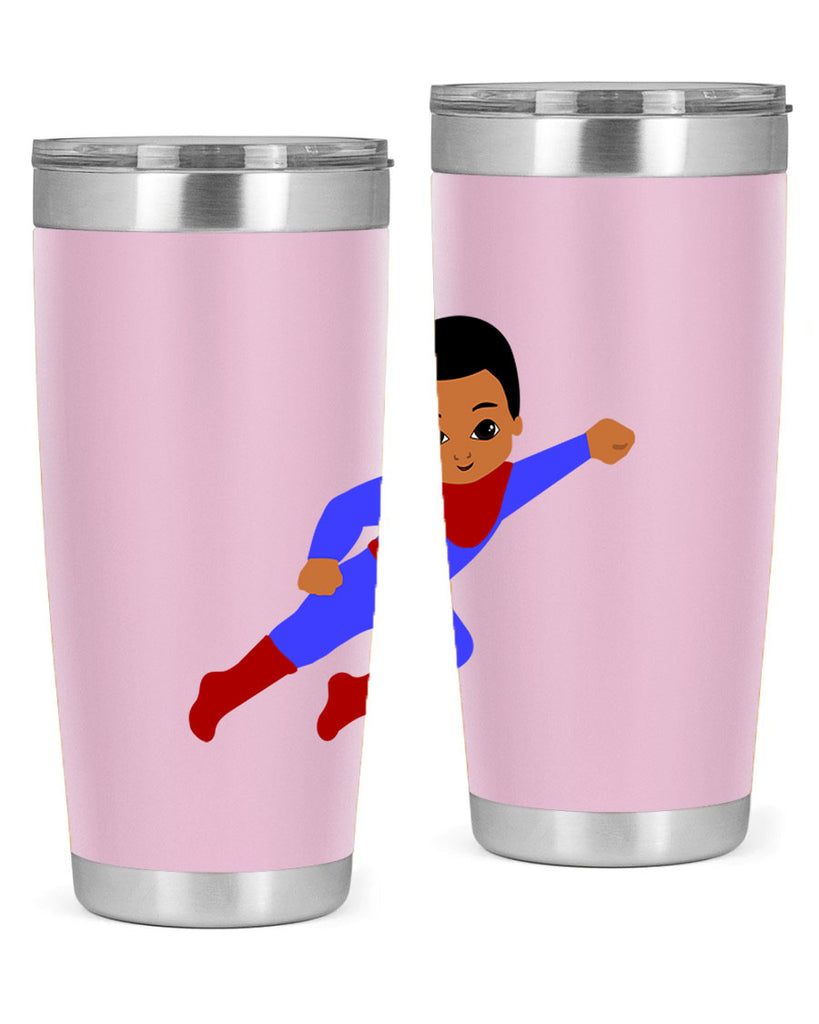 super kid 14#- black men - boys- tumbler