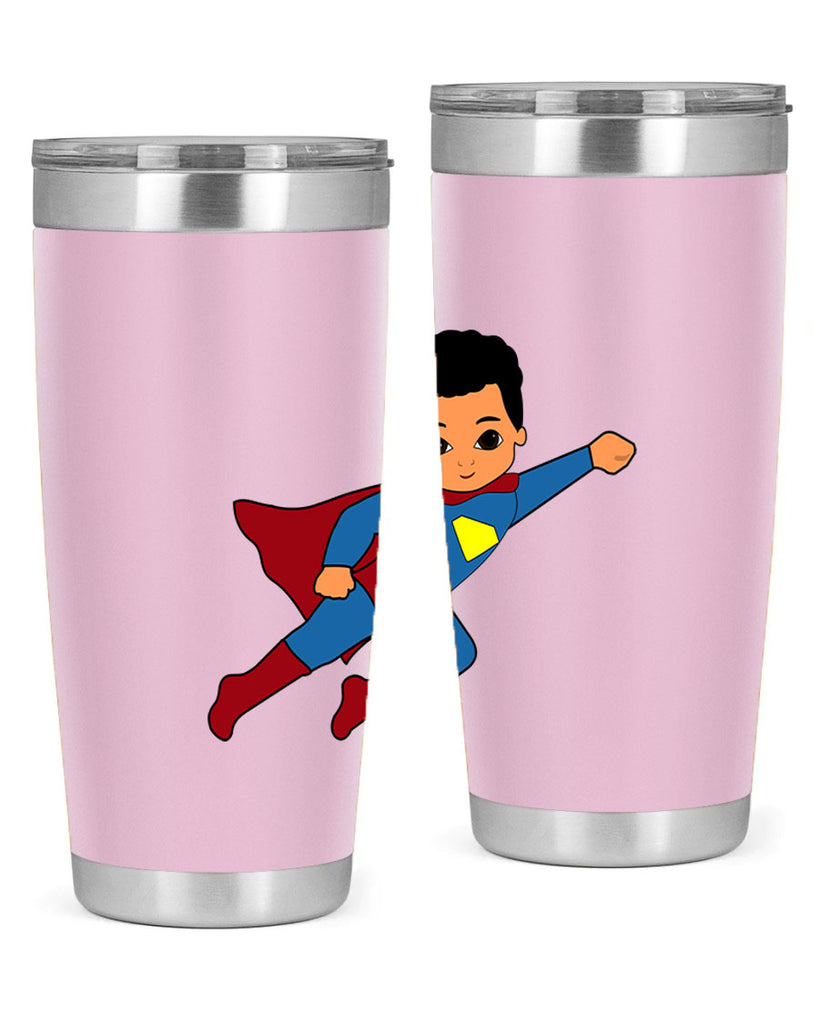 super kid 15#- black men - boys- tumbler