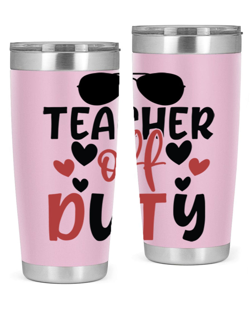 teacher off duty Style 205#- teacher- tumbler