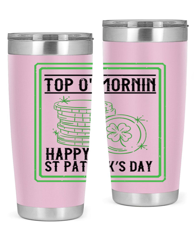 top o mornin happy st patrick’s day Style 8#- St Patricks Day- Tumbler