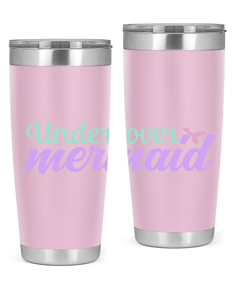 undercover mermaid 8#- mermaid- Tumbler