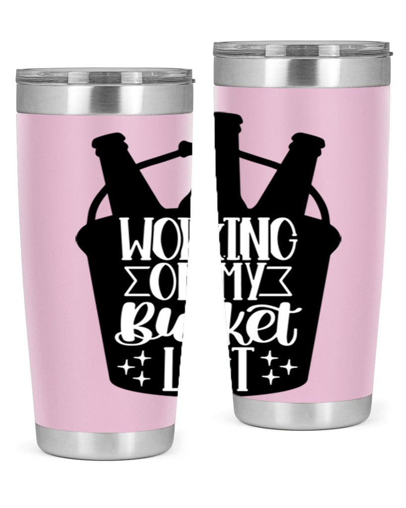 working on my bucket list 14#- beer- Tumbler
