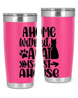 A Home Without A Cat Style 73#- cat- Tumbler