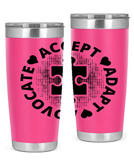 Accept Style 41#- autism- Tumbler