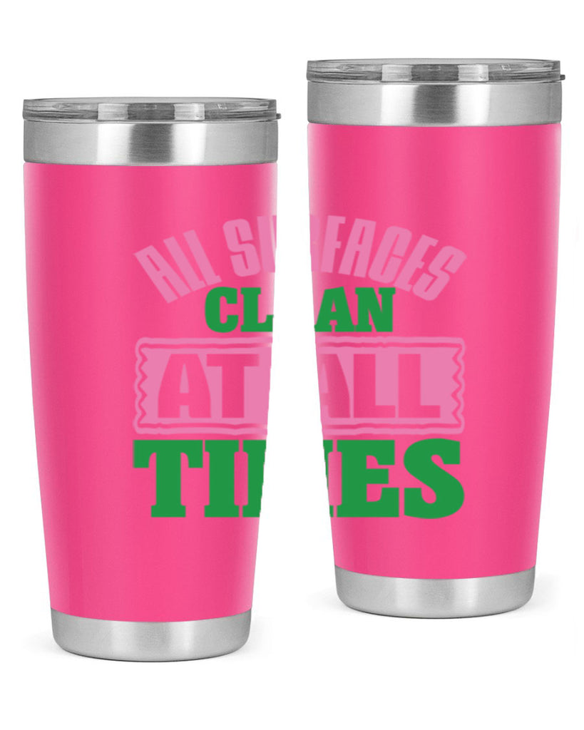 All surfaces clean at all times Style 1#- cleaner- tumbler