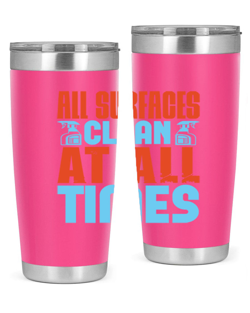 All surfaces clean at all times Style 2#- cleaner- tumbler