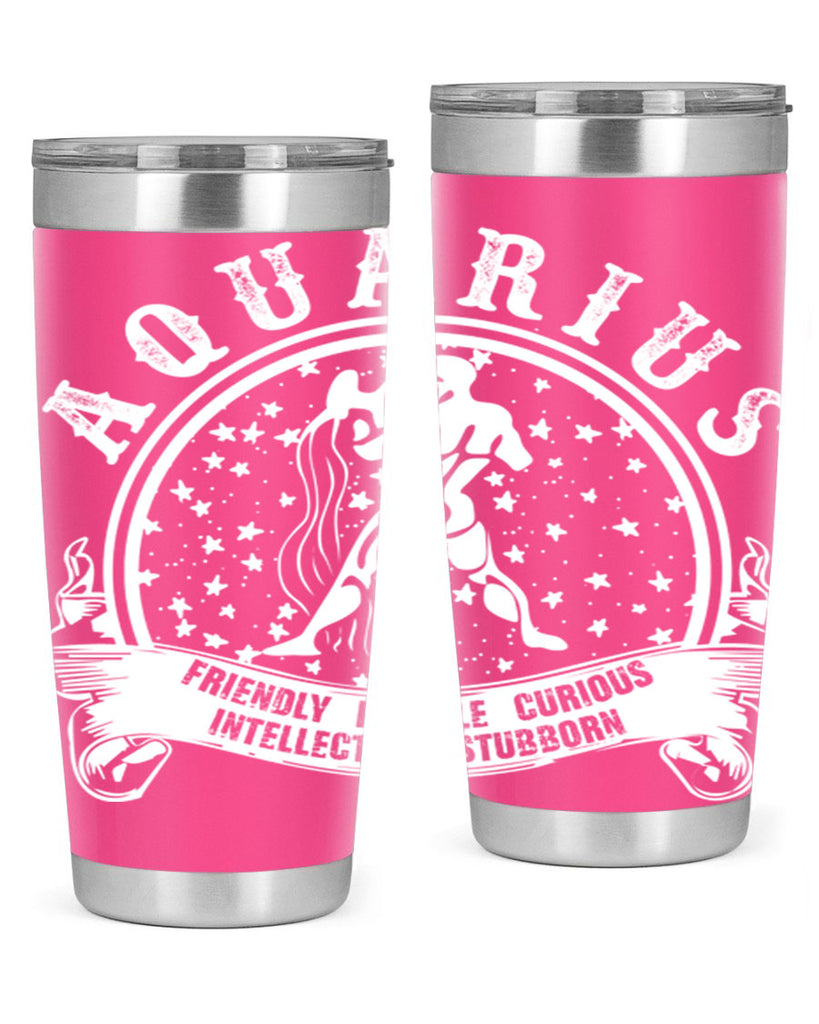Aquarius 43#- zodiac- Tumbler