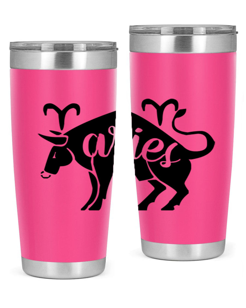 Aries 104#- zodiac- Tumbler