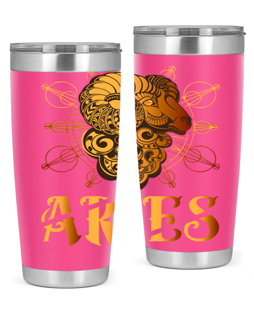 Aries 121#- zodiac- Tumbler