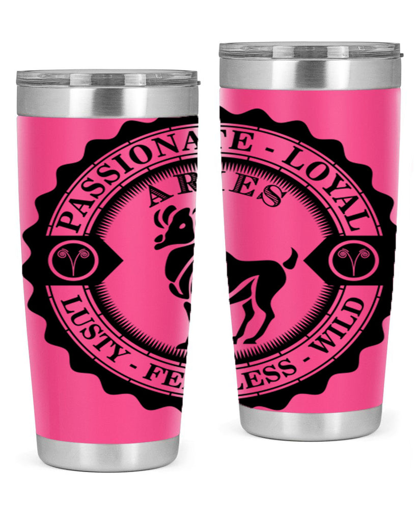 Aries 3#- zodiac- Tumbler