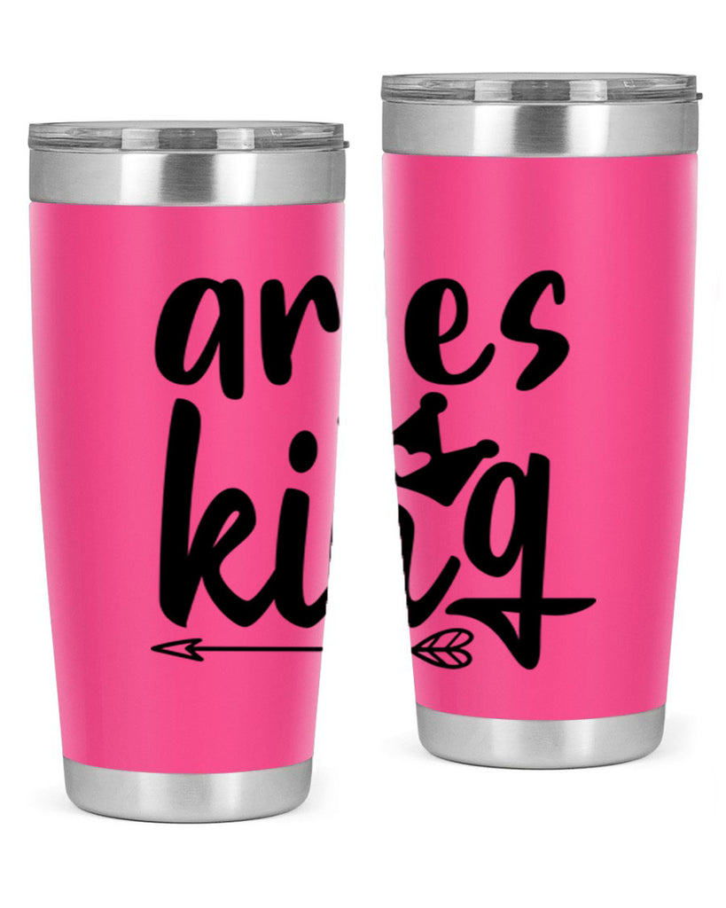 Aries king 108#- zodiac- Tumbler