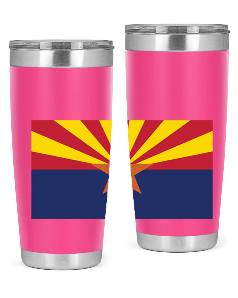 Arizona 49#- Us Flags- Tumbler