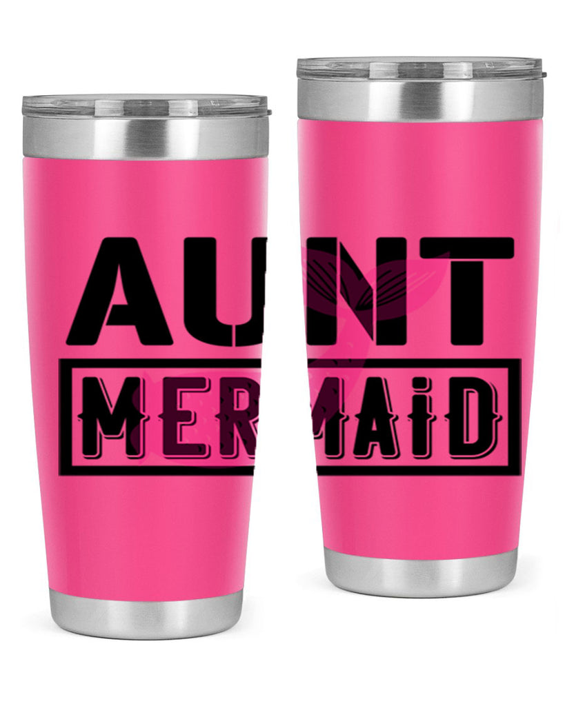 Aunt mermaid 17#- mermaid- Tumbler