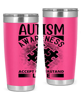 Autism awareness Style 43#- autism- Tumbler