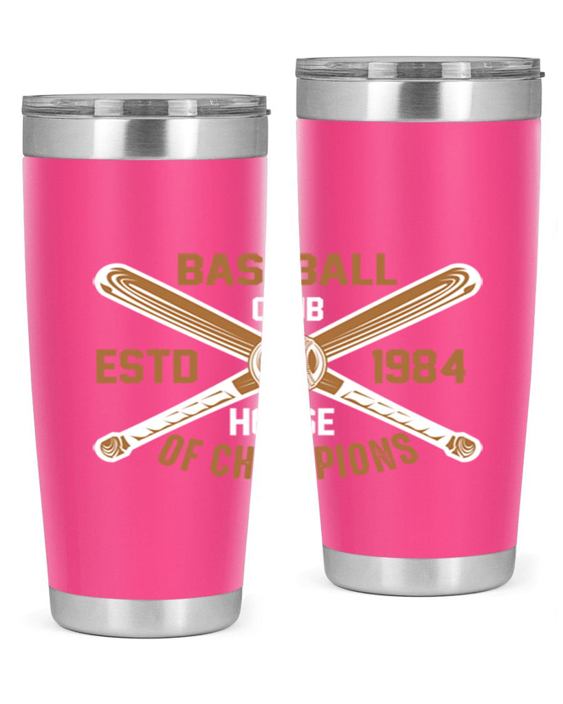 Baseball 1443#- baseball- Tumbler