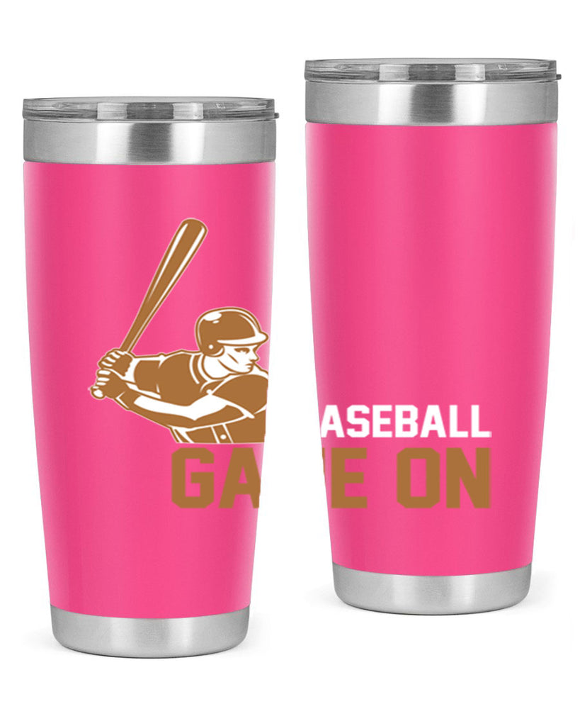 Baseball game 1446#- baseball- Tumbler