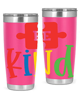 Be Kind Style 9#- autism- Tumbler