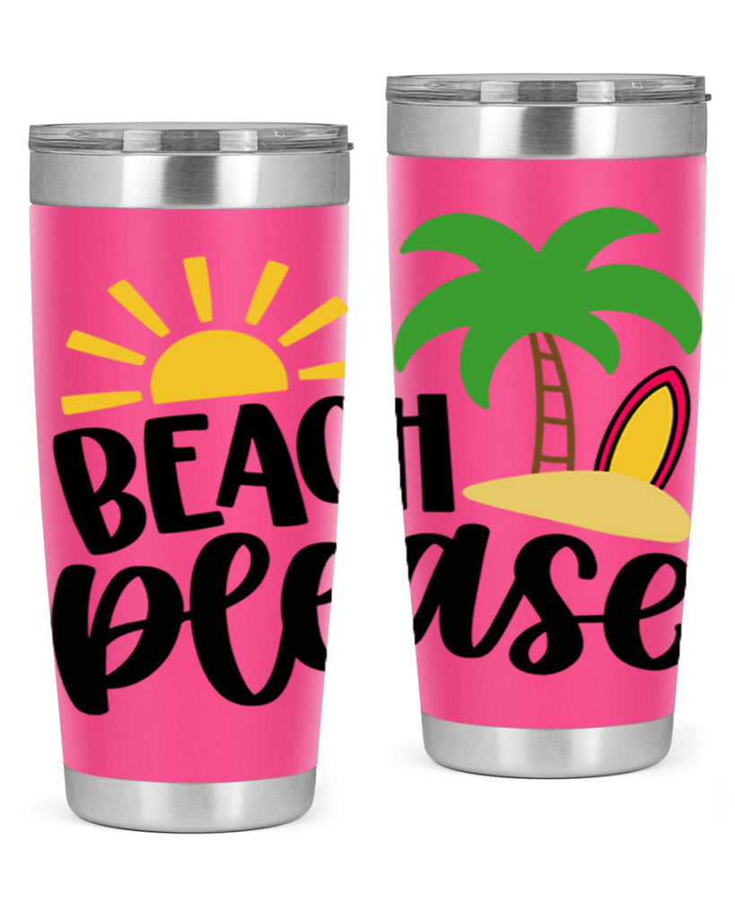 Beach Please Style 51#- summer- Tumbler