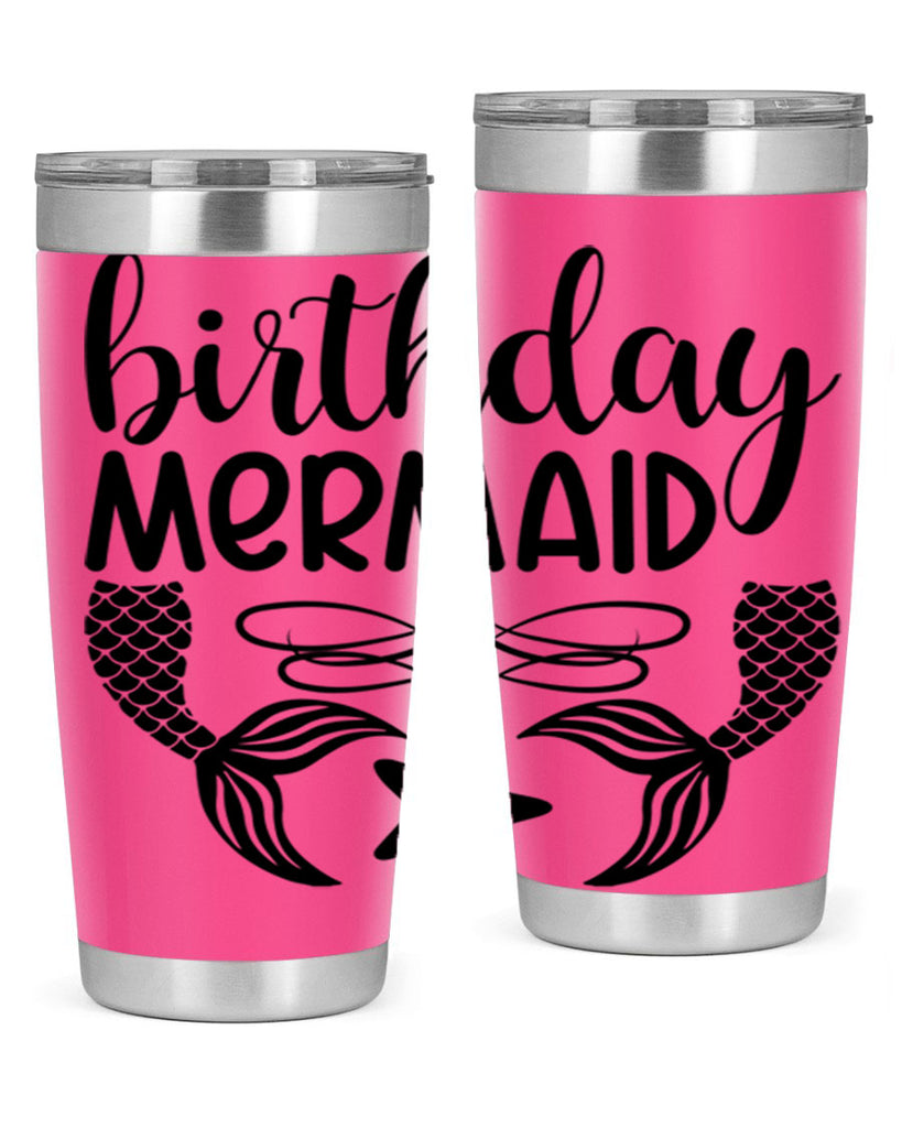 Birthday mermaid 76#- mermaid- Tumbler