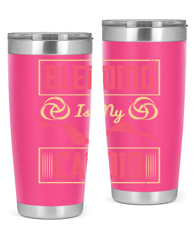 Blending is my cardio Style 167#- make up- Tumbler