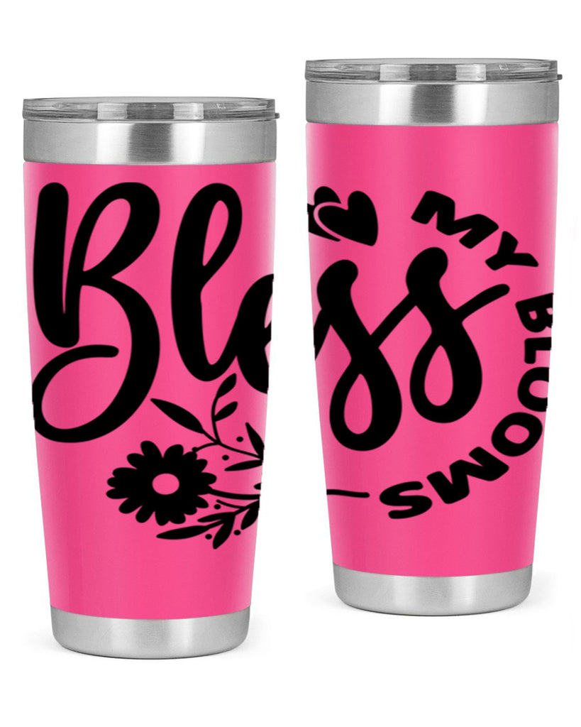 Bless My Blooms47#- spring- Tumbler