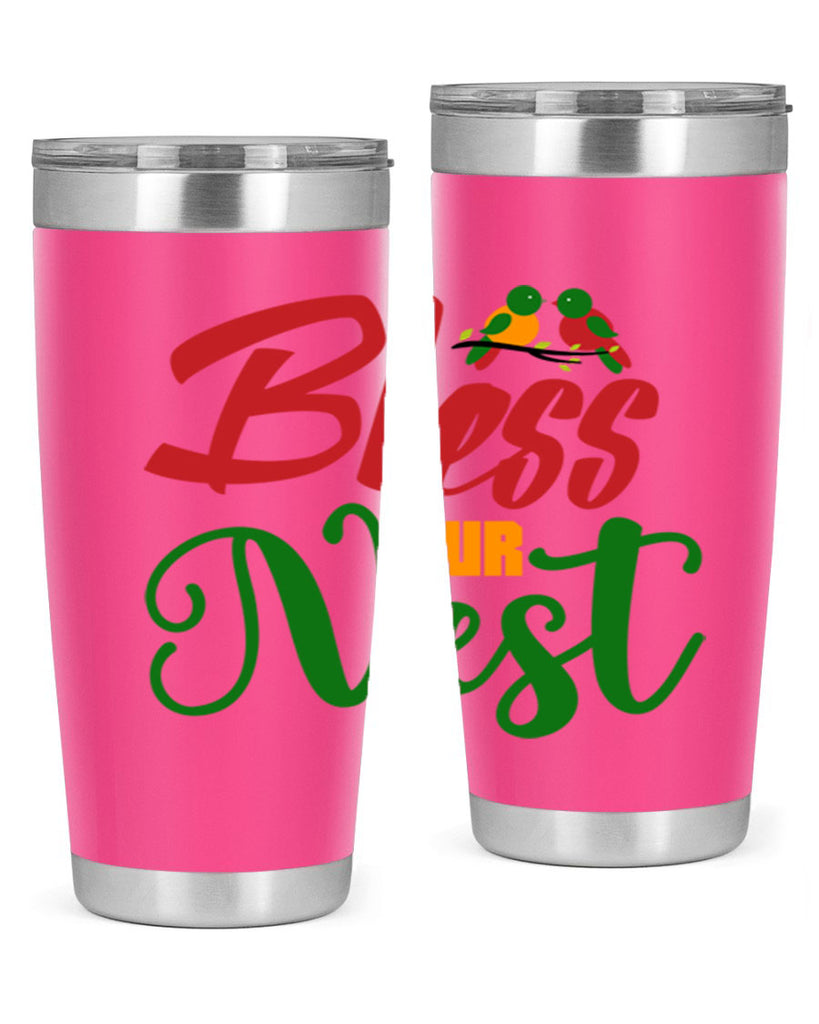 Bless Our Nest 67#- spring- Tumbler