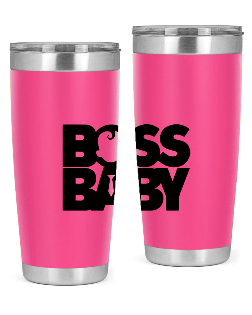 Boss Baby On Board 1#- black words phrases- Cotton Tank