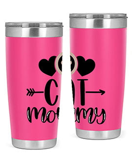 Cat Mommy Style 87#- cat- Tumbler