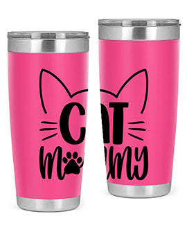 Cat Mommy Style 88#- cat- Tumbler