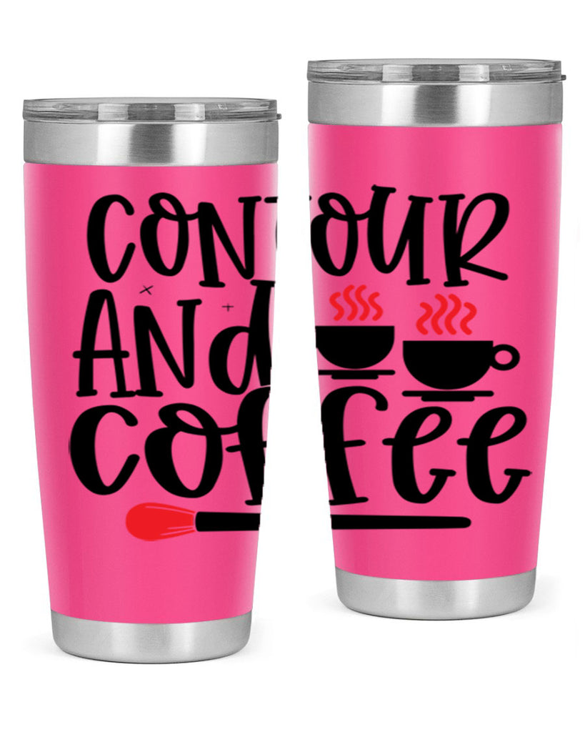 Contour And Coffee Style 242#- make up- Tumbler
