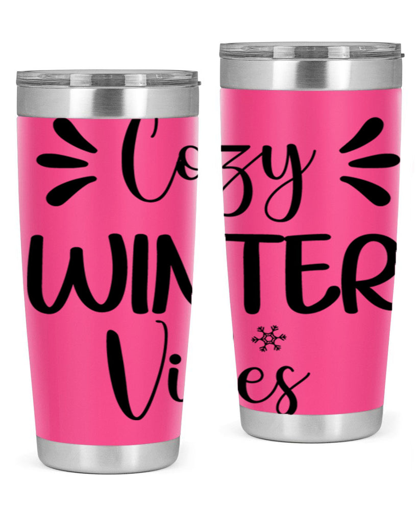 Cozy Winter Vibes76#- winter- Tumbler