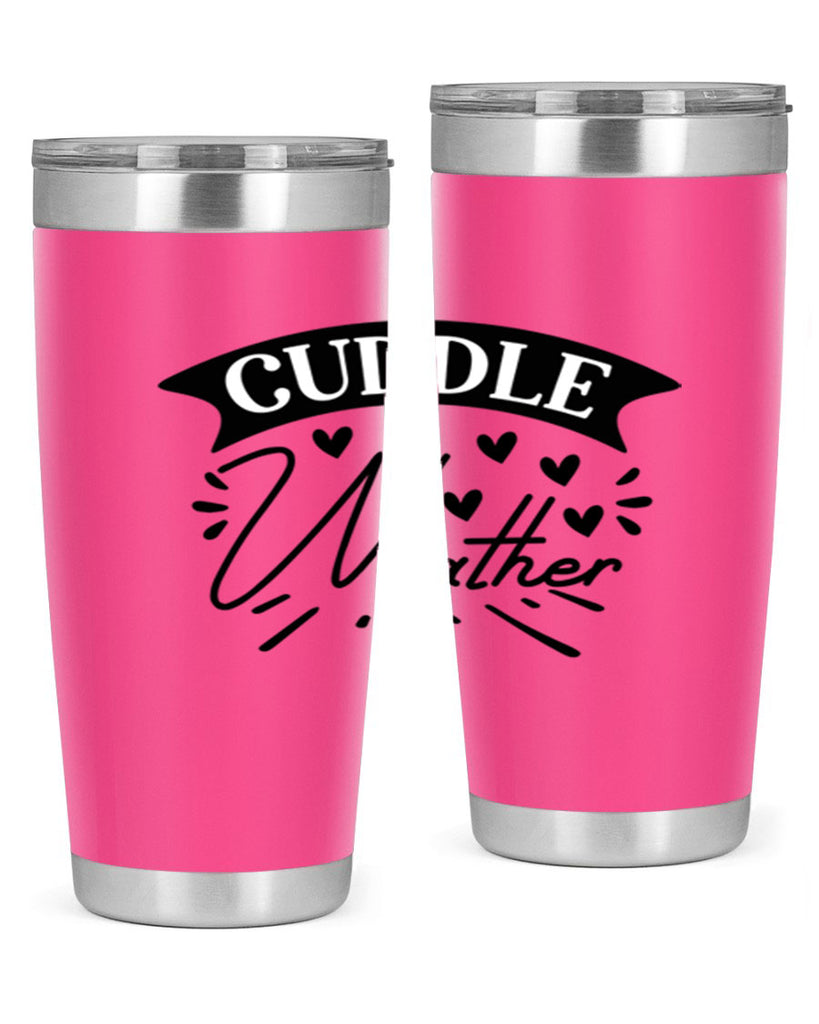 Cuddle Weather 84#- winter- Tumbler