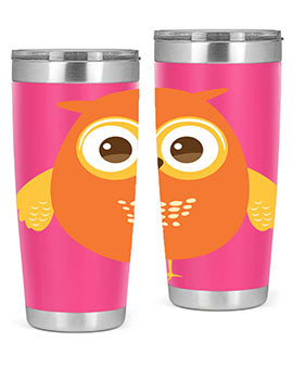 Cute Owl A TurtleRabbit 2#- owl- Tumblers