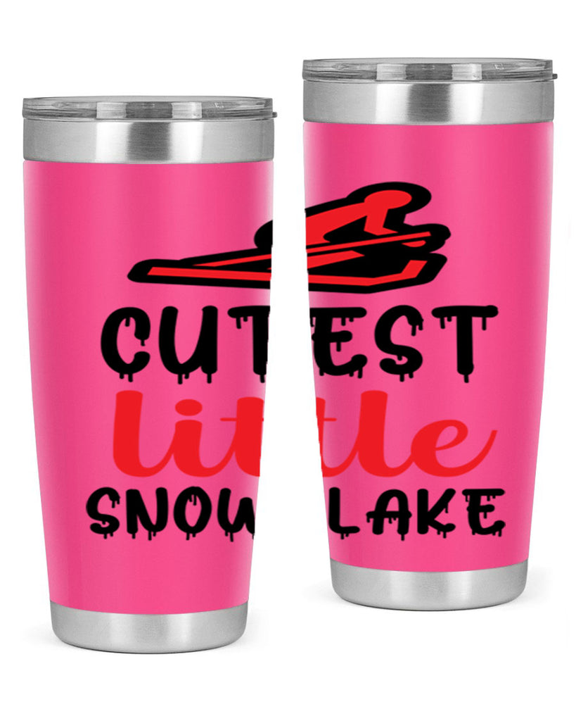 Cutest little snowflake 87#- winter- Tumbler