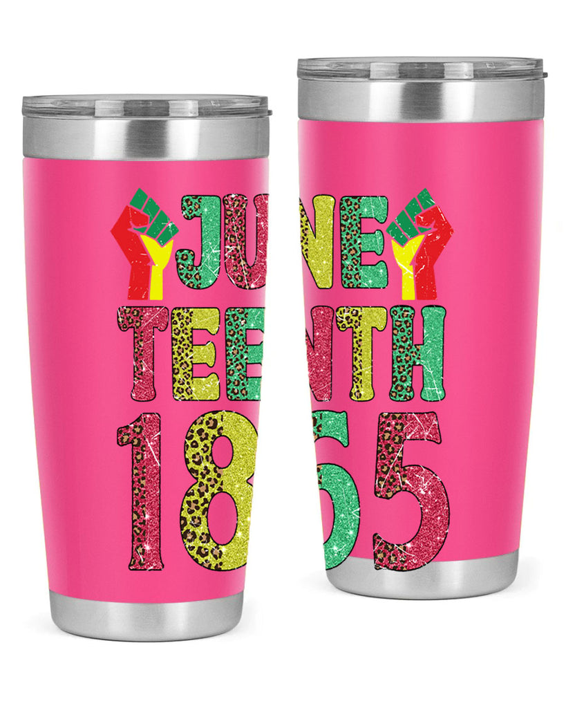 Fist Juneteenth Since 1865 Design Png 10#- Juneteenth- tumbler