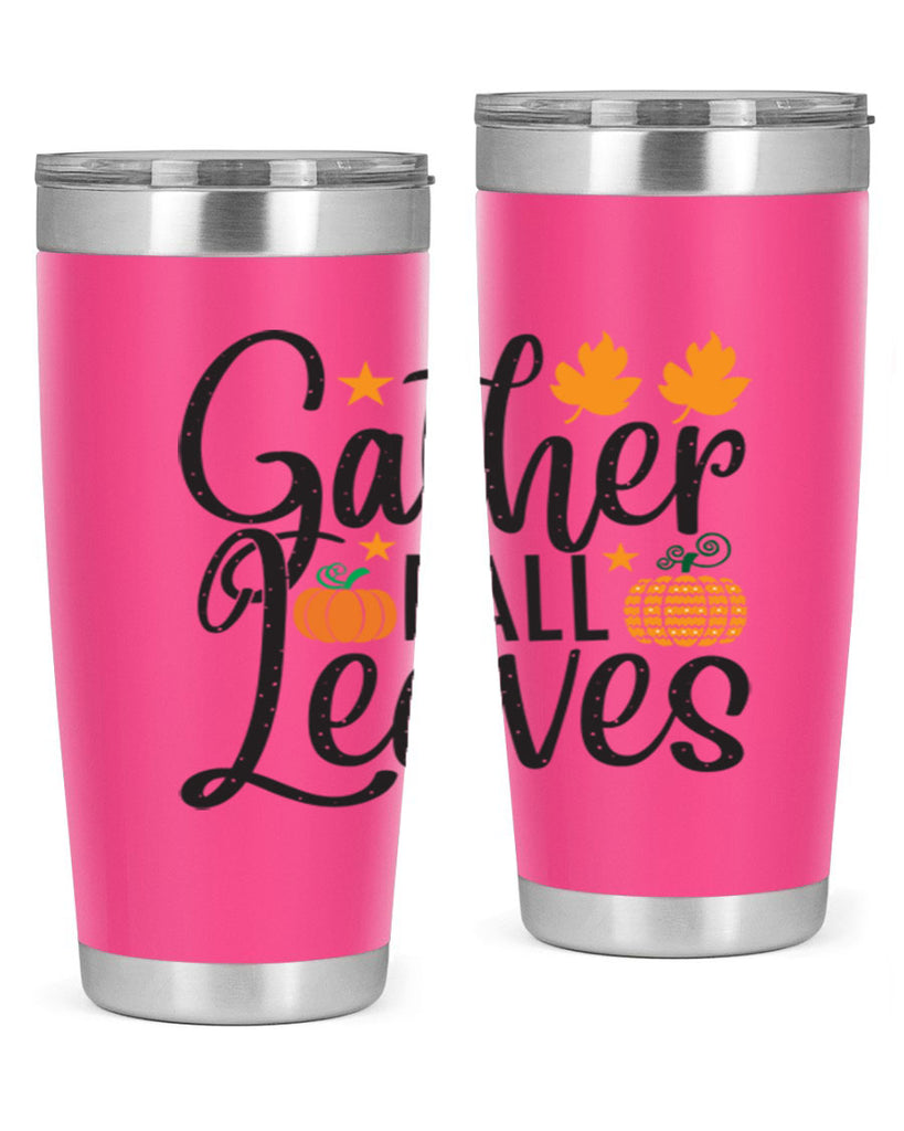 Gatherfallleaves 189#- fall- Tumbler