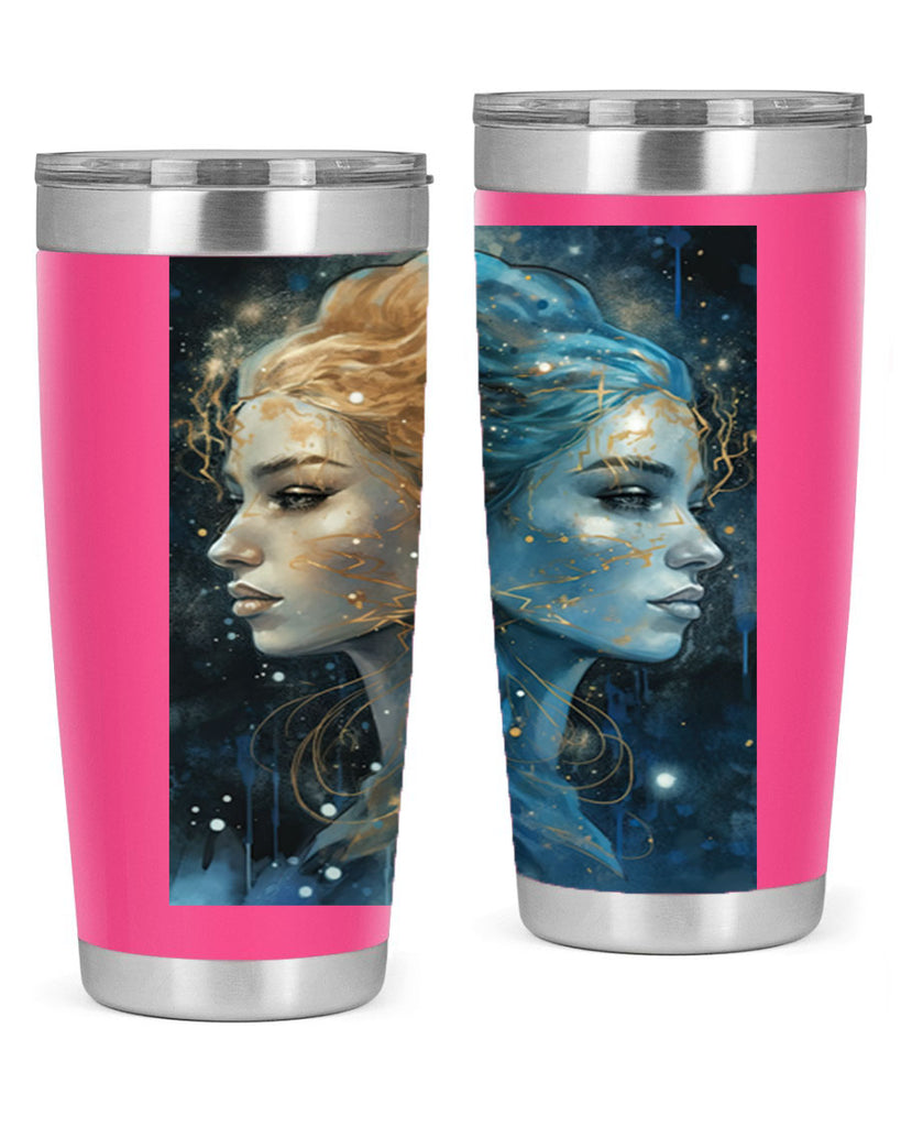 Gemini 56#- zodiac- Tumbler