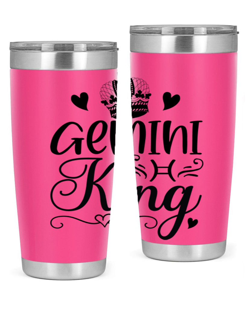 Gemini king 228#- zodiac- Tumbler