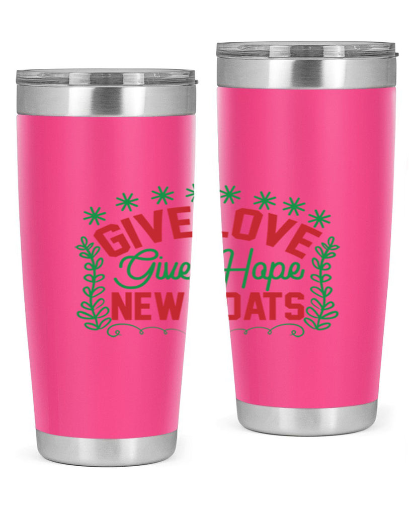 Give Love Give Hope New Coats 117#- winter- Tumbler
