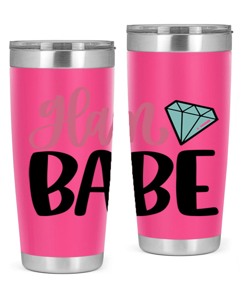 Glam Babe Style 98#- make up- Tumbler