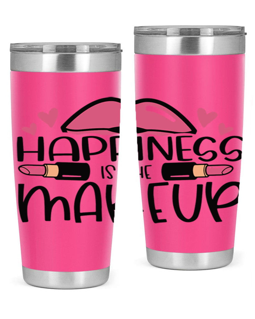 Hapiness Is The Makeup Style 95#- make up- Tumbler